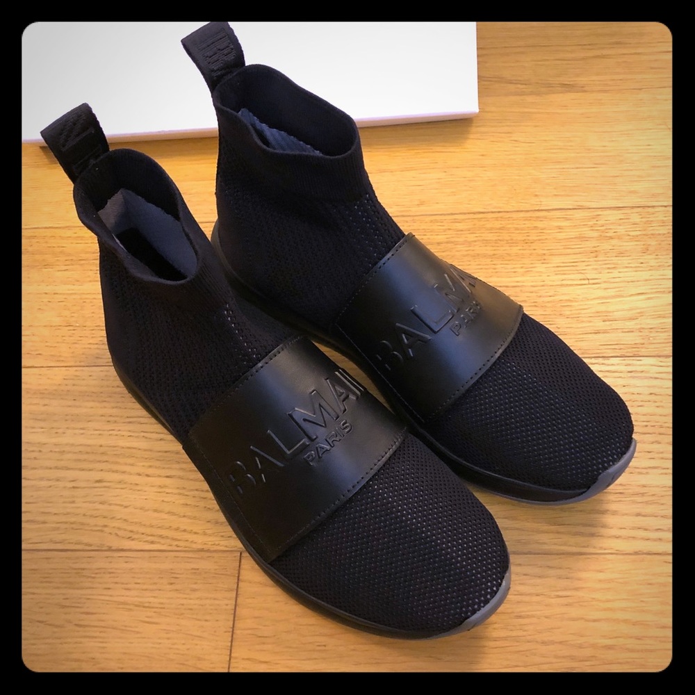 Balmain iconic sock sneakers